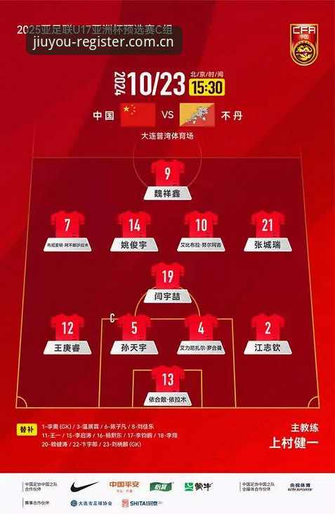 九游娱乐官网入口 揭秘U17世界杯抽签结果背后的故事,九游娱乐带你读懂中国足球未来的希望